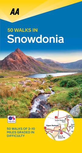 Cover image for 50 Walks in Snowdonia & North Wales