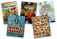 Cover image for Project X Origins: Brown Book Band, Oxford Level 9: Knights and Castles: Mixed Pack of 5