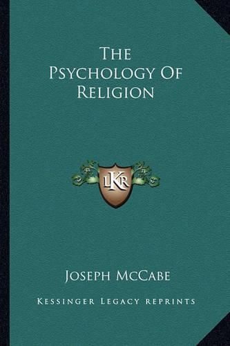 Cover image for The Psychology of Religion
