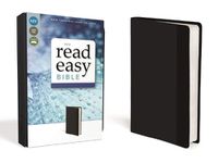 Cover image for NIV, ReadEasy Bible, Large Print, Leathersoft, Black, Red Letter