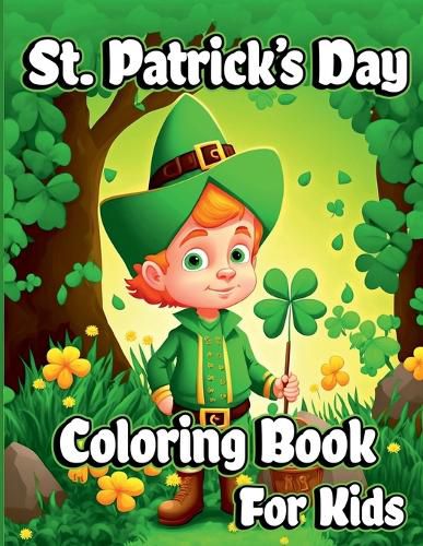 Cover image for St. Patrick's Day Coloring Book for Kids