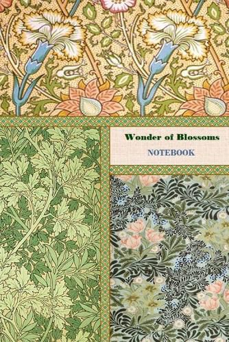 Cover image for Wonder of Blossoms NOTEBOOK [ruled Notebook/Journal/Diary to write in, 60 sheets, Medium Size (A5) 6x9 inches]