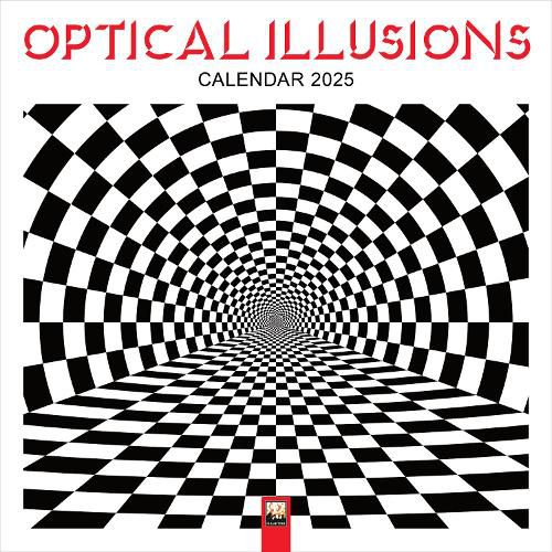 Optical Illusions Wall Calendar 2025 (Art Calendar)