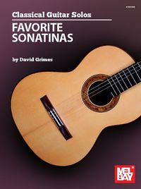 Cover image for Classical Guitar Solos - Favorite Sonatinas