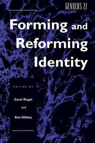 Cover image for Genders 21: Forming and Reforming Identity