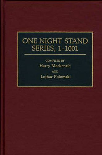 Cover image for One Night Stand Series, 1-1001