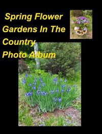 Cover image for Spring Flower Gardens In The Country Photo Album