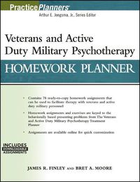 Cover image for Veterans and Active Duty Military Psychotherapy Homework Planner (w/ Download)