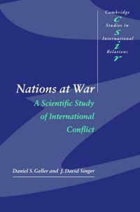 Cover image for Nations at War: A Scientific Study of International Conflict