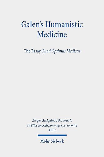 Cover image for Galen's Humanistic Medicine