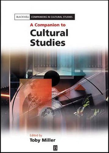 Cover image for A Companion to Cultural Studies