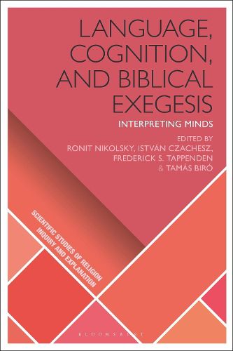 Cover image for Language, Cognition, and Biblical Exegesis: Interpreting Minds