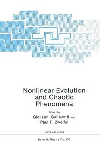 Cover image for Nonlinear Evolution and Chaotic Phenomena