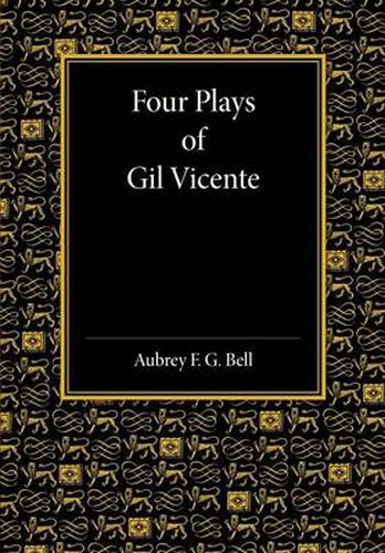 Cover image for Four Plays of Gil Vicente