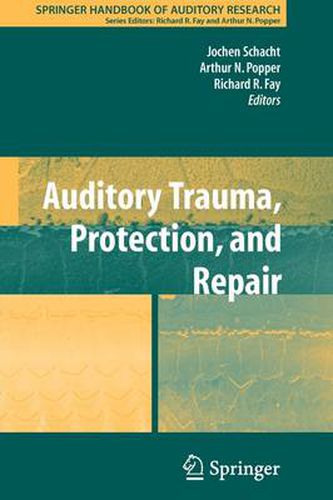 Cover image for Auditory Trauma, Protection, and Repair