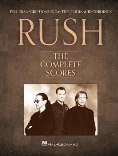 Cover image for Rush - The Complete Scores: Deluxe Hardcover Book with Protective Slip Case