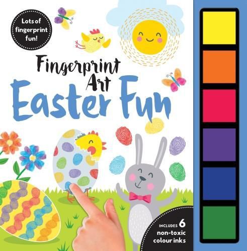 Cover image for Fingerprint Art Easter Fun