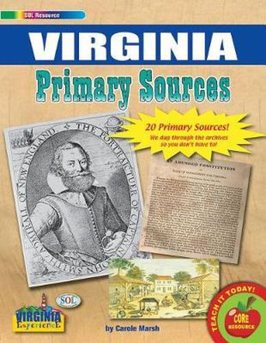 Cover image for Virginia Primary Sources