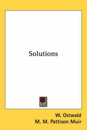 Cover image for Solutions