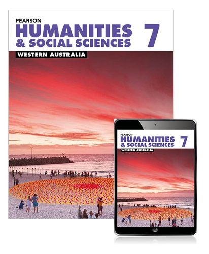 Cover image for Pearson Humanities and Social Sciences Western Australia  7 Student Book with eBook
