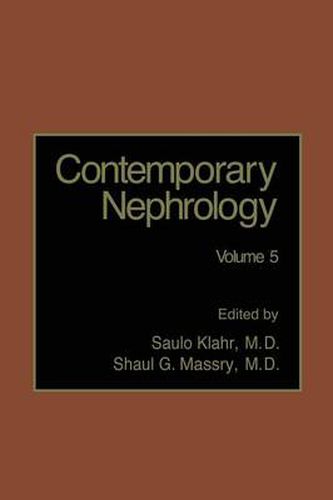 Cover image for Contemporary Nephrology: Volume 5