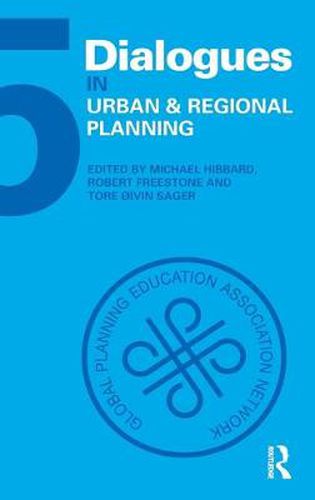 Cover image for Dialogues in Urban and Regional Planning: Volume 5