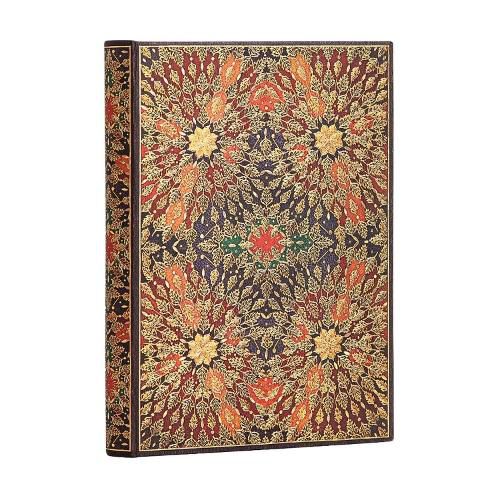 Cover image for Fire Flowers Midi Unlined Notebook