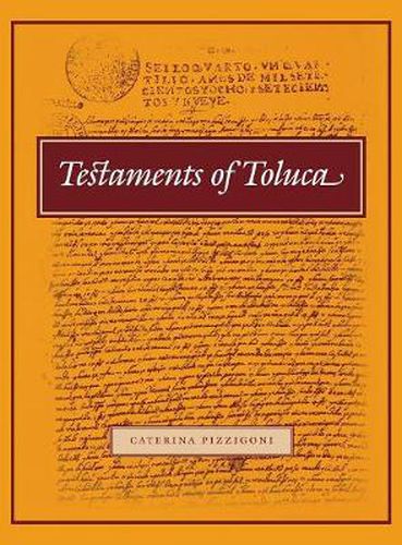 Cover image for Testaments of Toluca