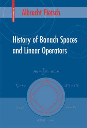 Cover image for History of Banach Spaces and Linear Operators