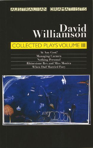 Cover image for Williamson: Collected Plays Volume III