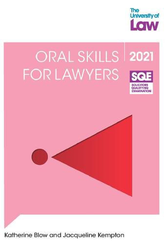 Cover image for SQE - Oral Skills For Lawyers