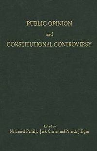 Cover image for Public Opinion and Constitutional Controversy