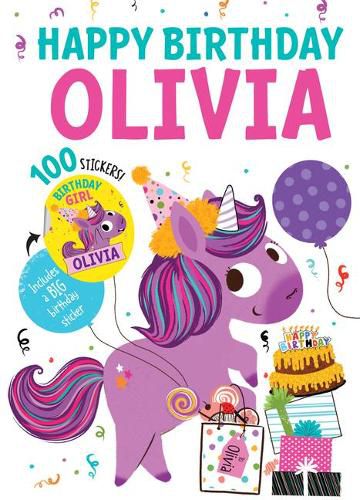 Cover image for Happy Birthday Olivia