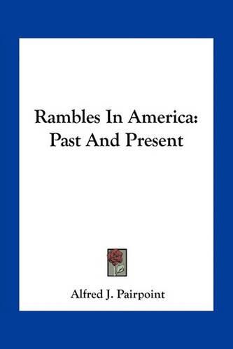 Cover image for Rambles In America