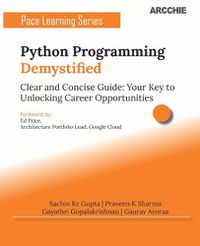 Cover image for Python Programming Demystified