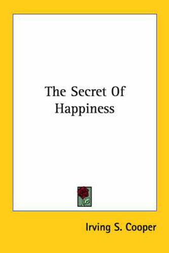 Cover image for The Secret of Happiness