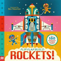 Cover image for Flip, Flap, Build: Rockets