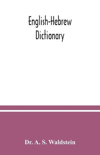 Cover image for English-Hebrew dictionary