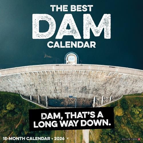 Cover image for The Best Dam Calendar 12 X 12 Wall Calendar