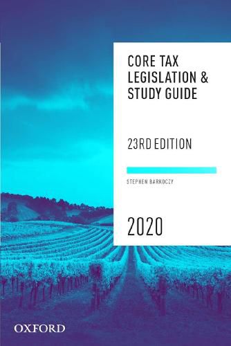 Cover image for Core Tax Legislation and Study Guide