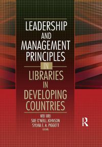 Cover image for Leadership and Management Principles in Libraries in Developing Countries