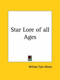 Cover image for Star Lore of All Ages