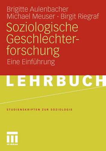 Cover image for Soziologische Geschlechterforschung: Eine Einfuhrung
