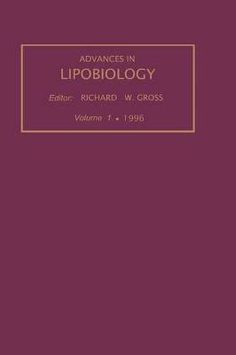 Cover image for Advances in Lipobiology, Volume 1