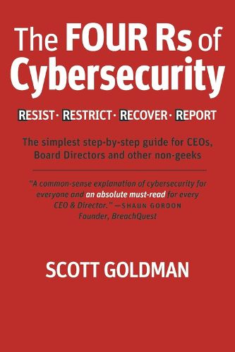 The Four Rs of Cybersecurity Resist. Restrict. Recover. Report.