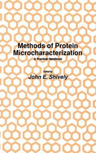 Cover image for Methods of Protein Microcharacterization: A Practical Handbook