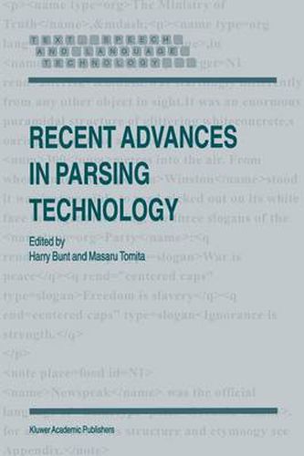 Cover image for Recent Advances in Parsing Technology