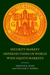 Cover image for Security Market Imperfections in Worldwide Equity Markets