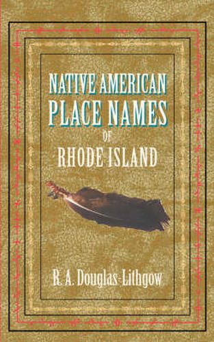 Cover image for Native American Place Names of Rhode Island