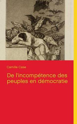 Cover image for De l'incompetence des peuples en democratie